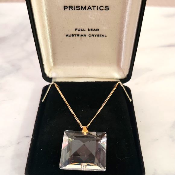 Austrian Crystal Jewelry - Prismatics Full Lead Austrian Crystal Necklace